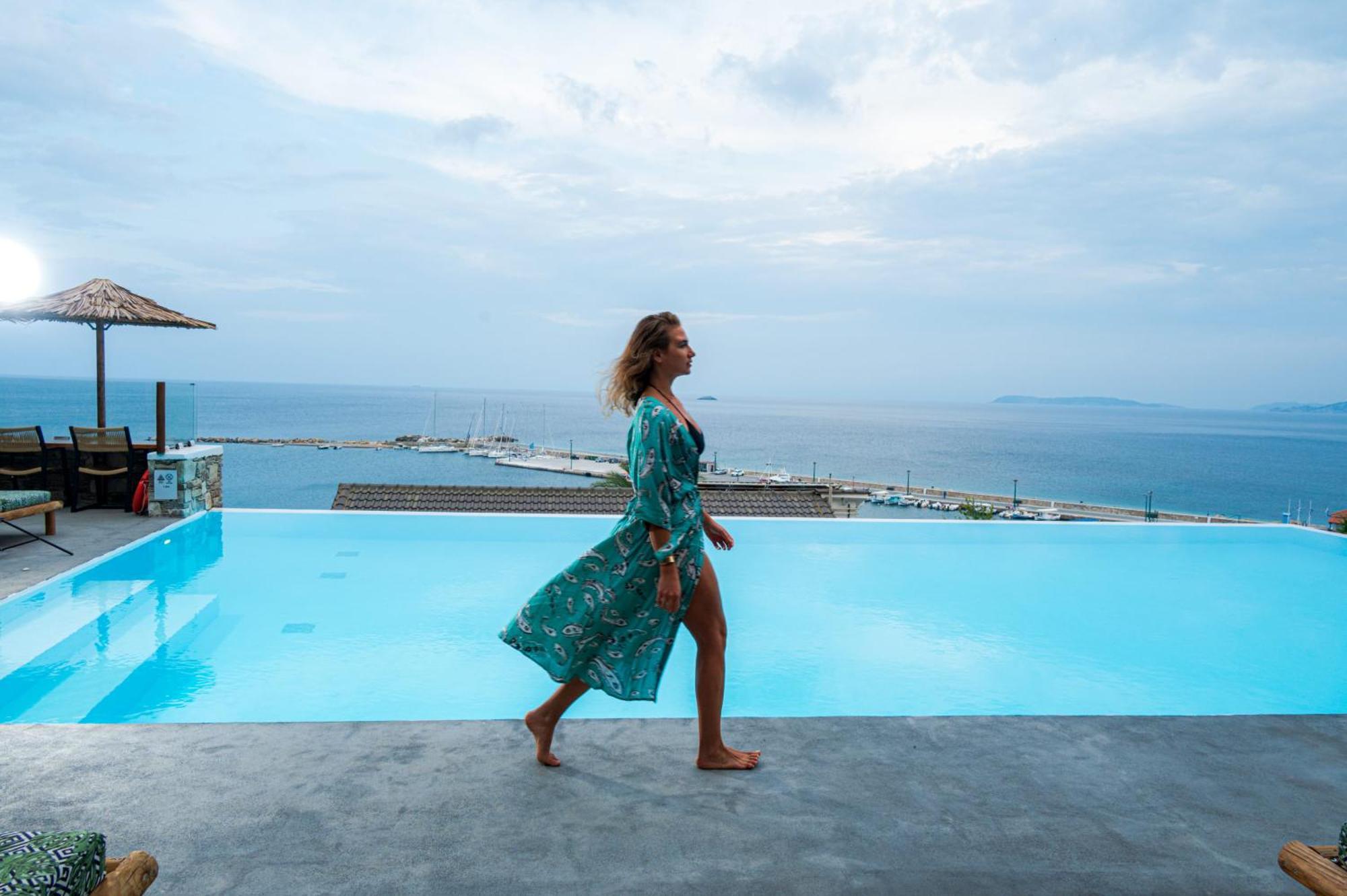 Natura Luxury Boutique Hotel Skopelos Loutraki  Exteriör bild