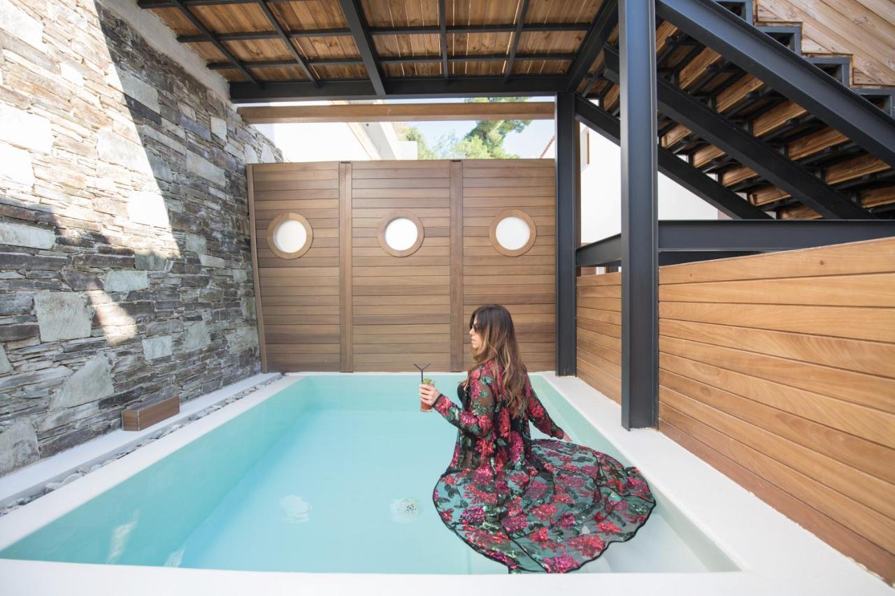 Natura Luxury Boutique Hotel Skopelos Loutraki  Exteriör bild